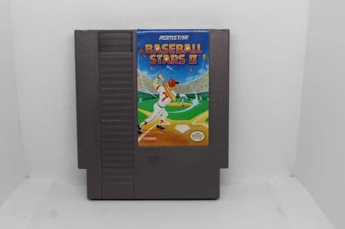 Baseball Stars II (Nintendo Entertainment System, 2000) Tested & Working