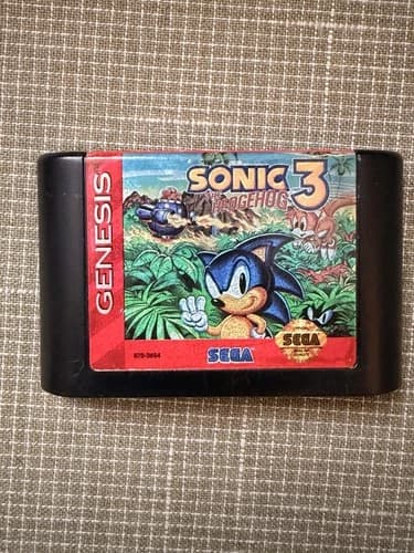 Sonic the Hedgehog 3 Sega Genesis 1994 Cartridge Only - Cleaned & Tested!