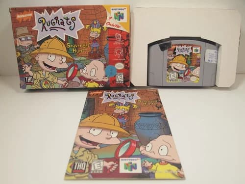 Rugrats Scavenger Hunt (Nintendo 64 | N64) Complete in Box CIB