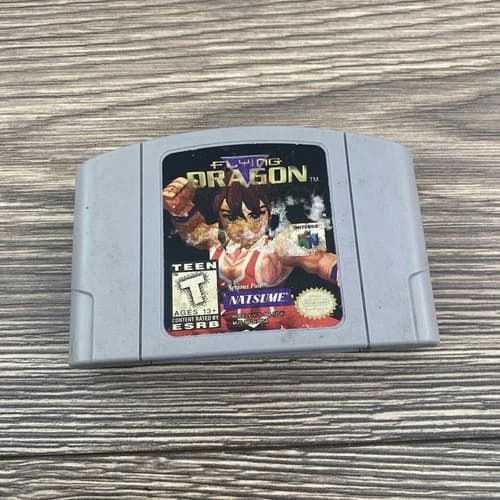 Flying Dragon Game Nintendo 64 N64 Authentic (Cartridge Only) - Tested & Works