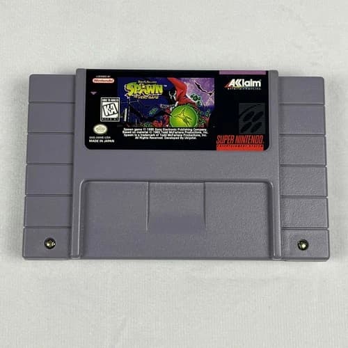 Todd McFarlane's Spawn: The Video Game (Super Nintendo SNES, 1995) Tested