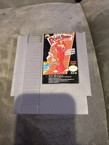 Who Framed Roger Rabbit (Nintendo NES 1989) Cartridge Only TESTED