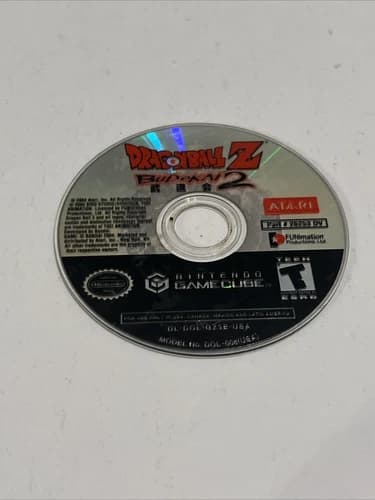 Dragon Ball Z Budokai 2 (Nintendo GameCube) Authentic Disc Only Free Shipping!