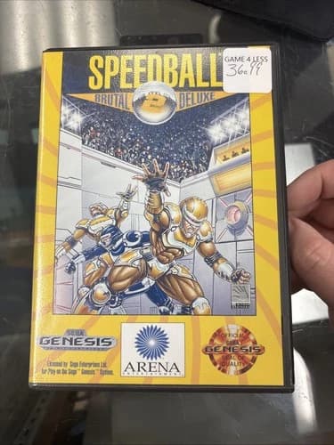 Speedball 2: Brutal Deluxe (Sega Genesis, 1991)