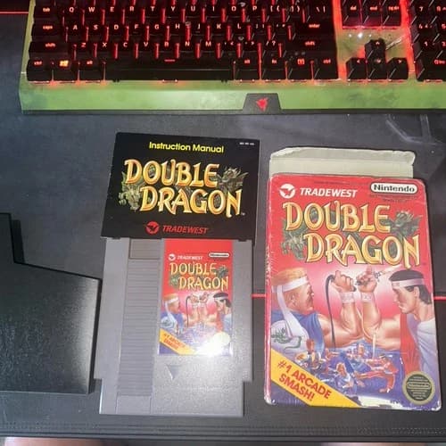 Double Dragon (Nintendo Entertainment System, 1988) CIB, manual.
