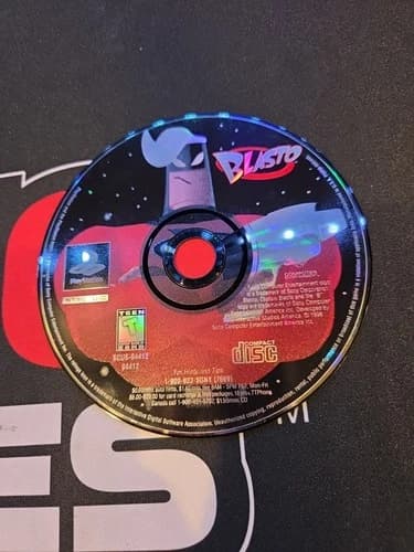 Blasto (Sony PlayStation 1, 1998 PS1) Disc Only Tested
