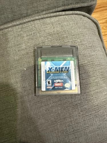 X-Men: Wolverine's Rage (Nintendo Game Boy Color, 2001)