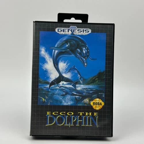 Ecco the Dolphin - Sega Genesis Game CIB Complete in Box
