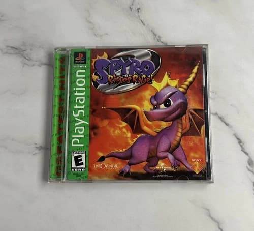 Spyro 2 Ripto’s Rage (Sony PlayStation 1, PS1) Greatest Hits CIB – Tested