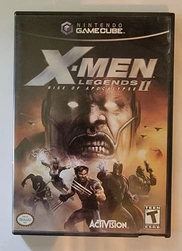 X-Men Legends 2 Rise of the Apocalypse Nintendo GameCube Gsme 2005 CIB
