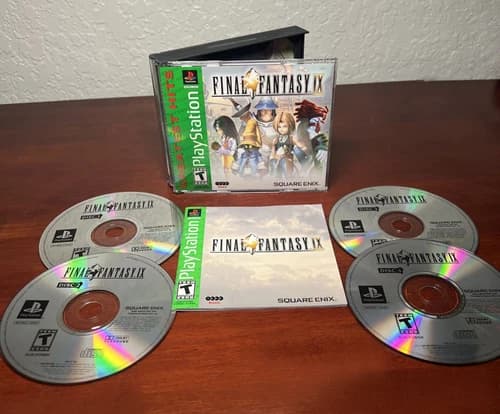 Final Fantasy IX 9 Greatest Hits Sony PlayStation 1 PS1 Complete CIB/Clean/Works