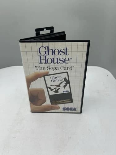 Ghost House Sega Master System Sega Card CIB Complete in Box w/Manual 1986
