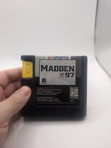 Madden NFL 97 Sega Genesis Tested Working