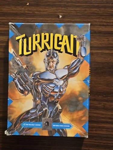 Turrican (Sega Genesis, 1991) Complete in Box CIB • Cart/Manual