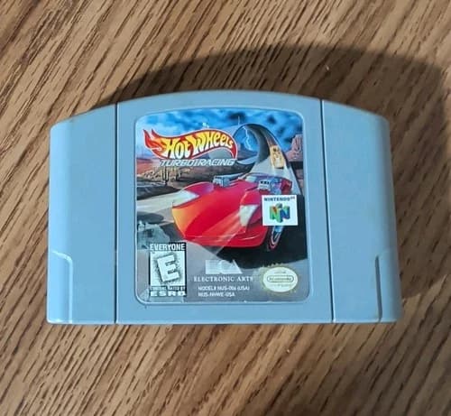 Hot Wheels Turbo Racing Nintendo 64 Video Game N64 Racing Tested Working
