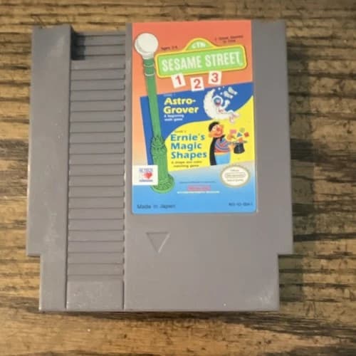 Hi Tech Expressions Sesame Street 123 Nintendo NES Game Cartridge NTSC-U/C