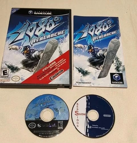 1080° Avalanche GameCube - Complete Authentic Clean Very Nice!! 😎🔥🎮 🎿❄️