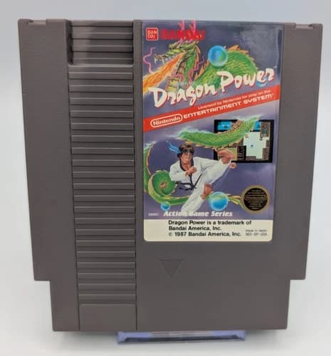 Dragon Power (Nintendo Entertainment System, 1988) - Authentic - Tested