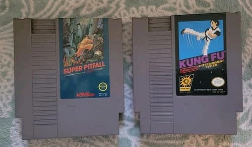 Kung Fu - Super Pitfall (Nintendo, NES) Tested and Working