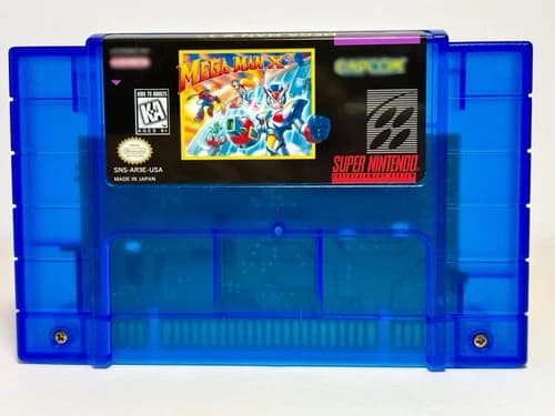 MegaMan X3 (Fan-Made Custom-Built SNES Cart) - GAME ONLY