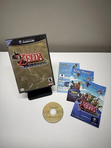 The Legend of Zelda: The Wind Waker (GameCube, 2003) CIB Complete Pristine Clean