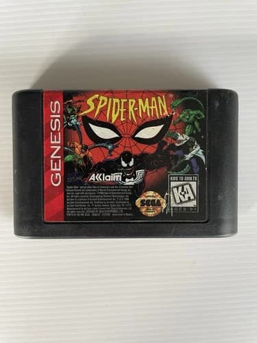 Sega Genesis Spider-Man Animated Series Starting At 99¢