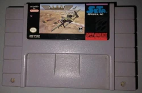A.S.P. Air Strike Patrol (Super Nintendo SNES, 1994) SETA NTSC-U/C