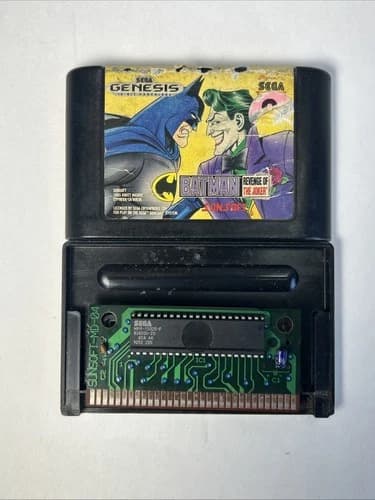 Batman: Revenge of the Joker (Sega Genesis, 1992) Authentic Cartridge