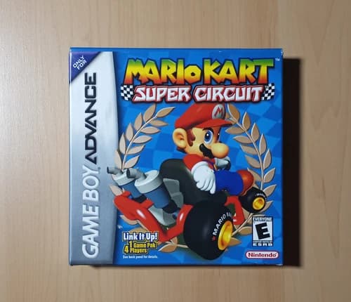 Mario Kart: Super Circuit CIB Complete (Game Boy Advance, GBA 2001)