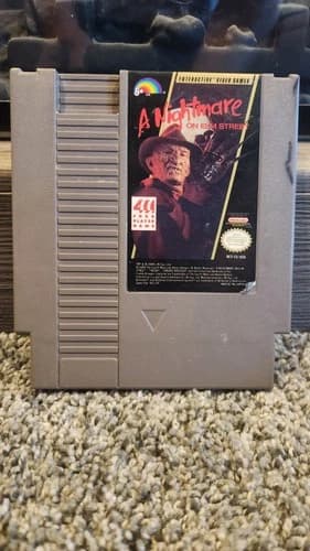 NES A Nightmare on Elm Street CARTRIDGE Game Tested &works