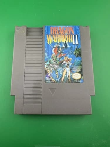 Dragon Warrior II - Nintendo Entertainment System NES *Cartridge Only* Preowned