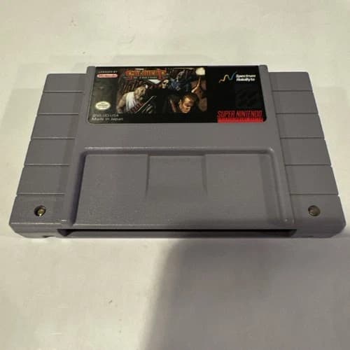 Soldiers of Fortune SNES Cartridge Authentic and works.