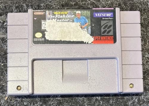 SNES Mark Davis The Fishing Master Super Nintendo