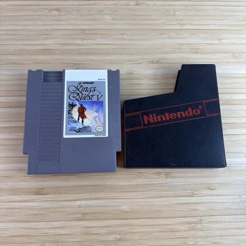 King's Quest V (5) for Nintendo NES Authentic Cartridge Game
