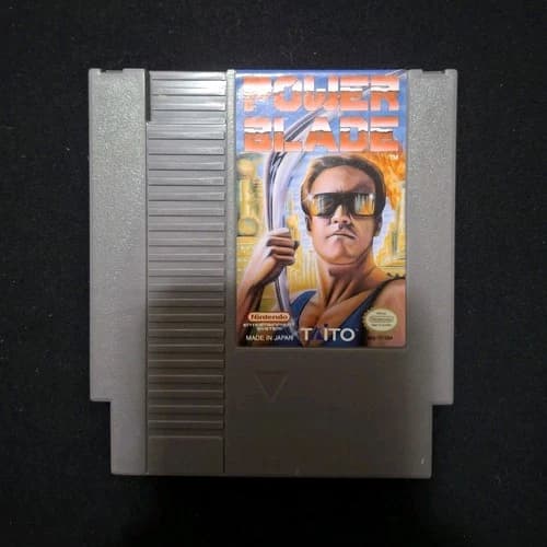 Taito Power Blade Nintendo NES Game Cartridge NTSC-U/C US/Canada Single Title