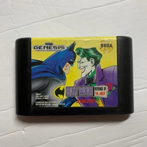 Batman: Revenge of the Joker (Sega Genesis, 1992) CART ONLY TESTED