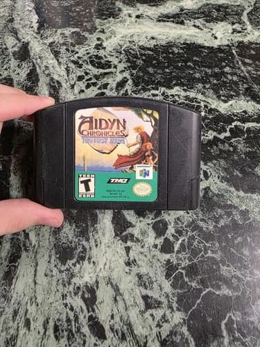 Aidyn Chronicles The First Mage Nintendo 64 N64 Authentic Tested Cartridge Only