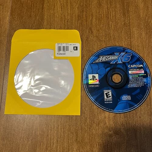 Mega Man X6 (Playstation 1 PS1) Disc only