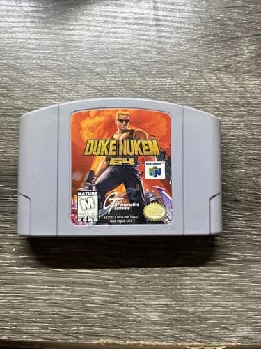 Duke Nukem 64 (Nintendo 64, N64) – Authentic – TESTED – Works Great)