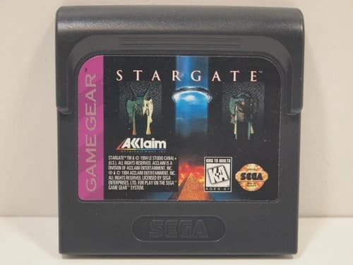 Stargate (SEGA Game Gear) Authentic Cart Only