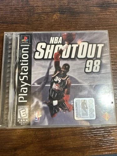 NBA ShootOut 98 (Sony PlayStation 1, 1998) CIB W/ Manual Tested PS1