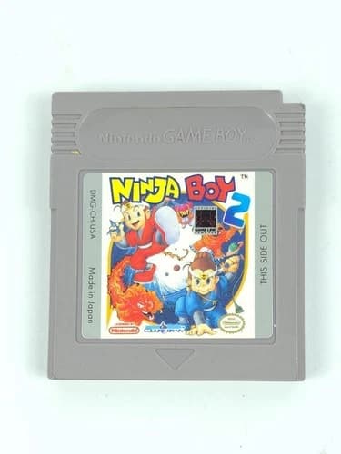 Authentic Nintendo Gameboy Ninja Boy 2 Game Cartridge TESTED