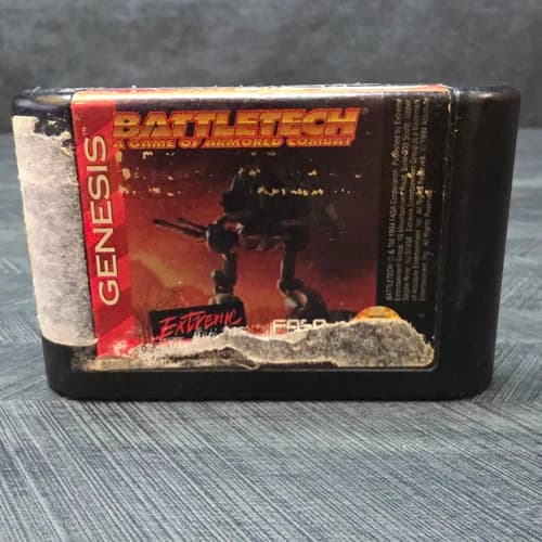 BattleTech: A Game of Armored Combat (Sega Genesis, 1994) Cartridge Only Tested