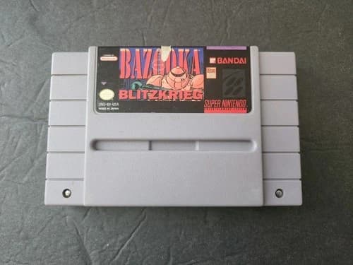 Bazooka Blitzkrieg (Super Nintendo Entertainment System, 1992)