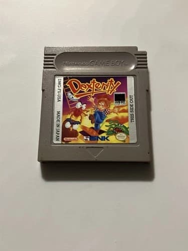 Dexterity Nintendo Gameboy Game GB Cartridge Tested Authentic