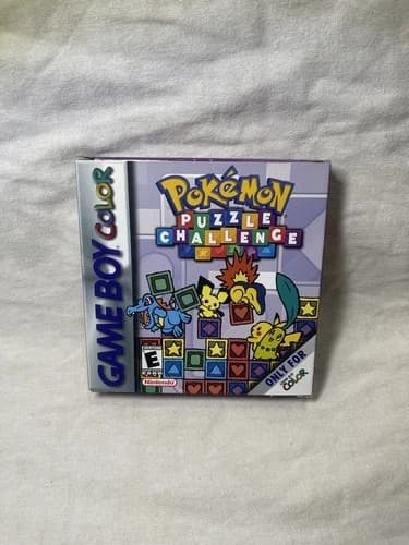 Pokémon Puzzle Challenge Gameboy Color - CIB, Tested!