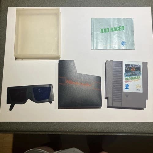 Rad Racer NES CIB Rare Day Time Variant (Nintendo Entertainment System, 1987)