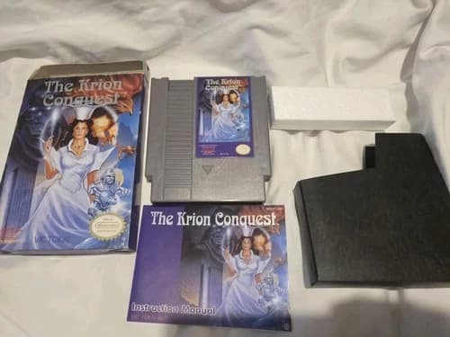 The Krion Conquest (Nintendo Entertainment System, 1991) Very Rare Cib