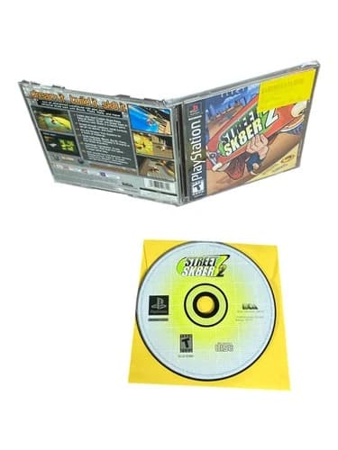 Sony PlayStation 1 PS1 CIB COMPLE TETESTED Street Sk8er 2