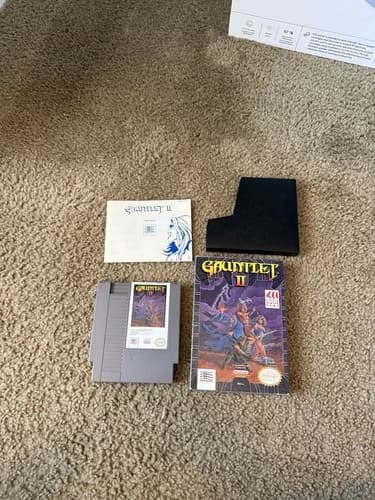 Gauntlet II (NES) - Authentic CIB Good Condition